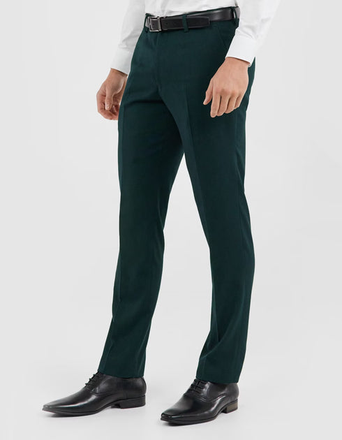 Men's Green Formal  Premium Pant  Suiting Stuff Export Quality